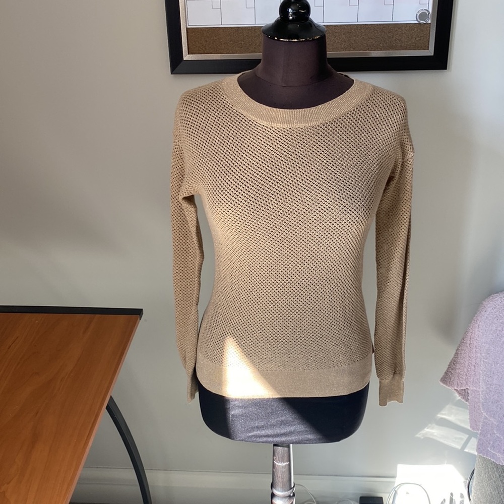MICHAEL Michael Kors Gold Sweater